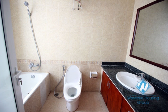 Unfurnished, bright house for rent in Ciputra, Tay Ho, Hanoi